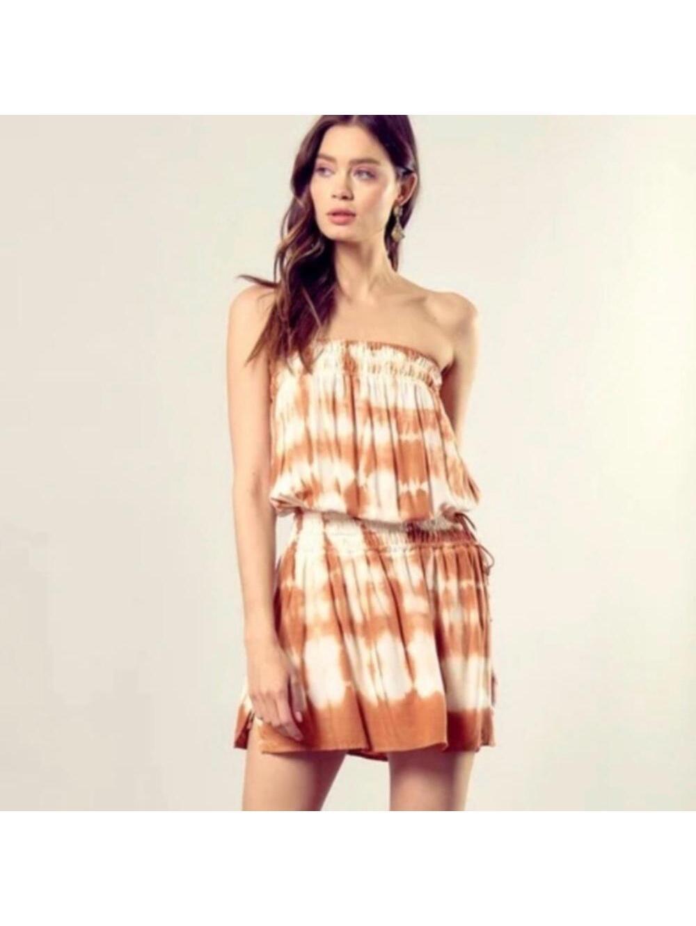 Mustard Seed tye die romper
